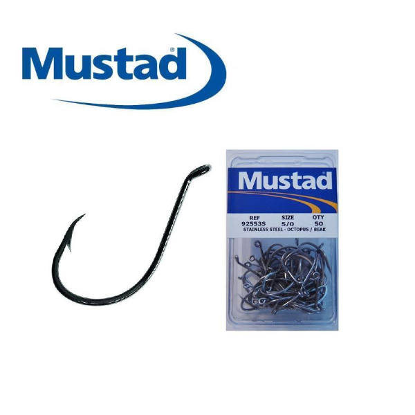  MUSTAD  92553S HOOKS No5/0